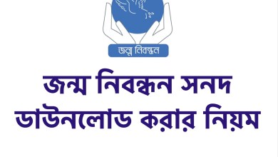 জন্ম নিবন্ধন অনলাইন কপি ডাউনলোড করবেন কিভাবে দেখে নিন এখানে